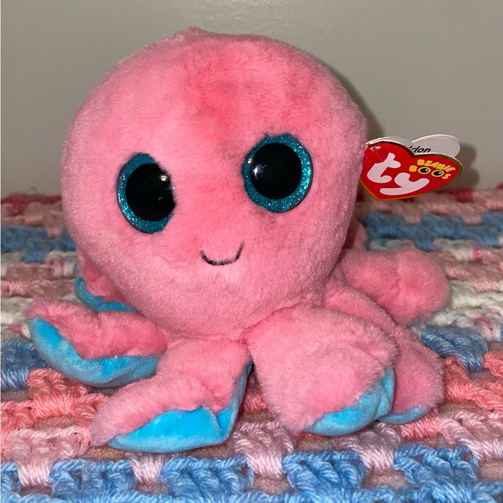 NWT Ty Beanie Boo, 2023 Sheldon The Octopus